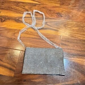 NWOT Amber sceats women’s rhinestone clutch